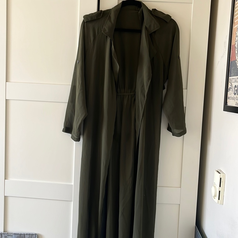 Green Airy Cover up